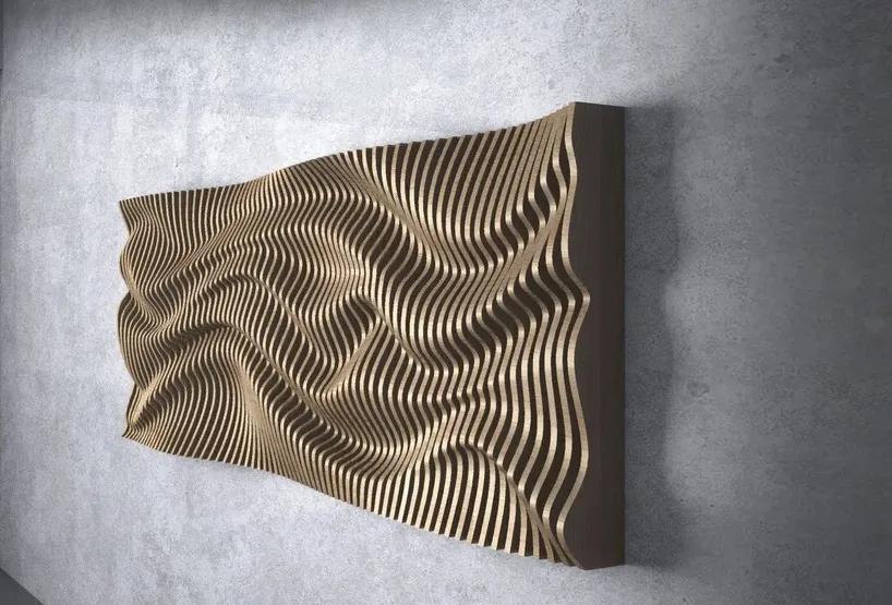 Duvar Parametric Art Wood