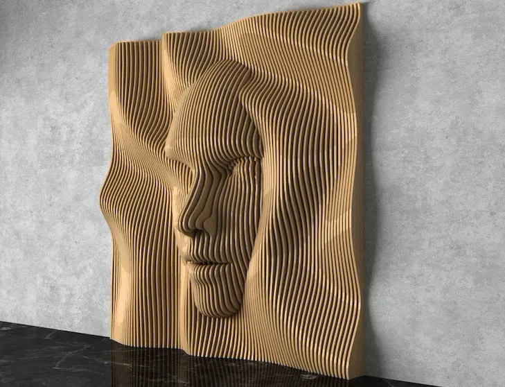 Parametric Art Wood